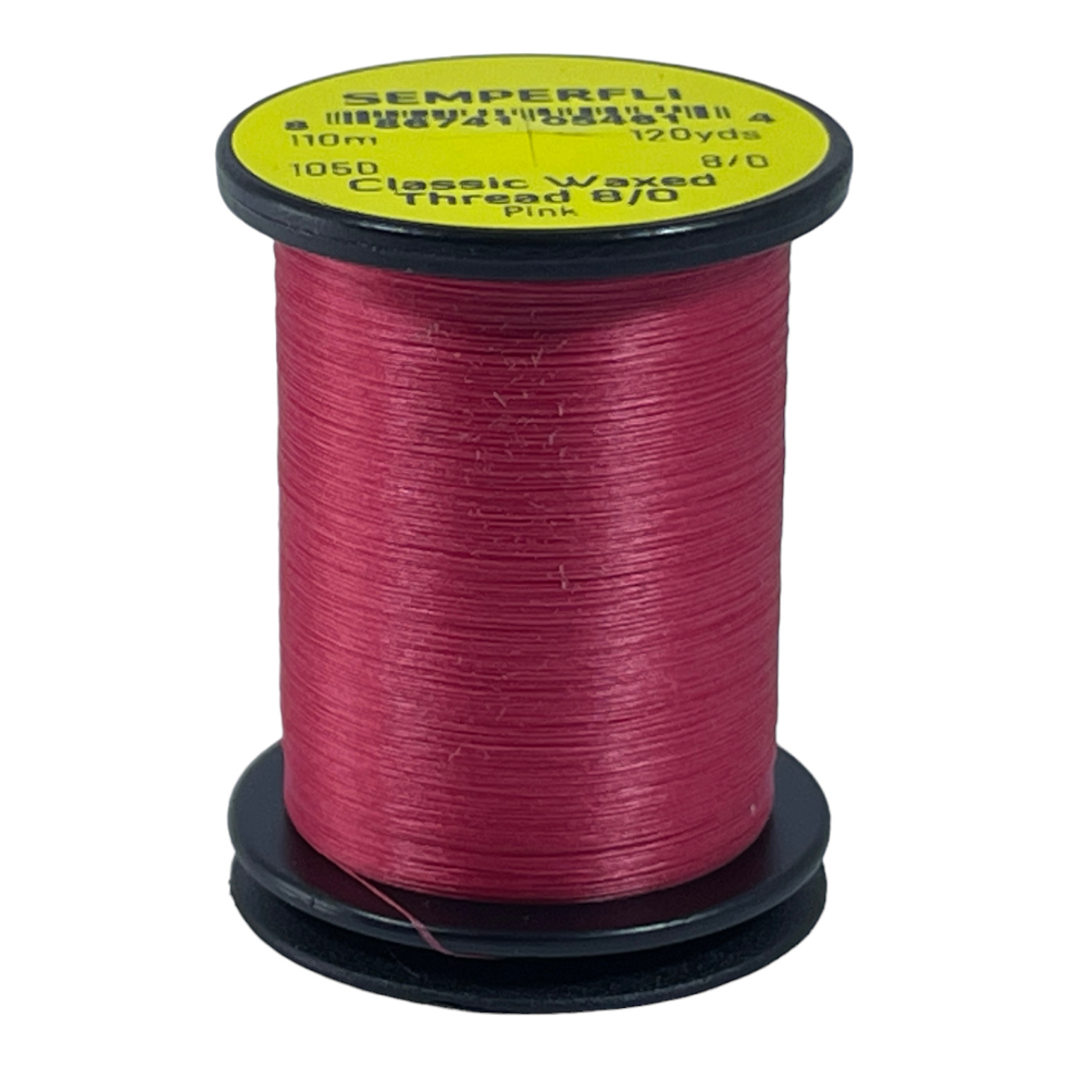 Semperfli Classic Waxed Thread 8/0 110m (120 Yards) Pink